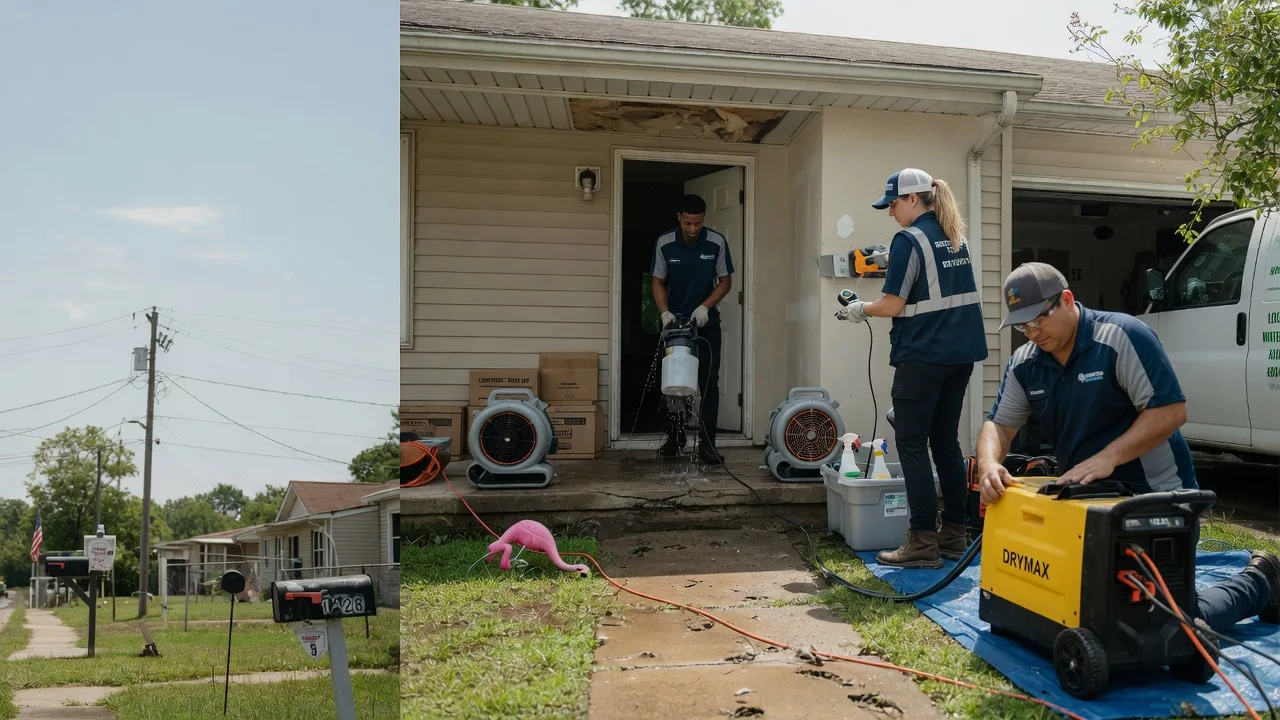 Storm Damage Water Removal in Cordova, TN near me